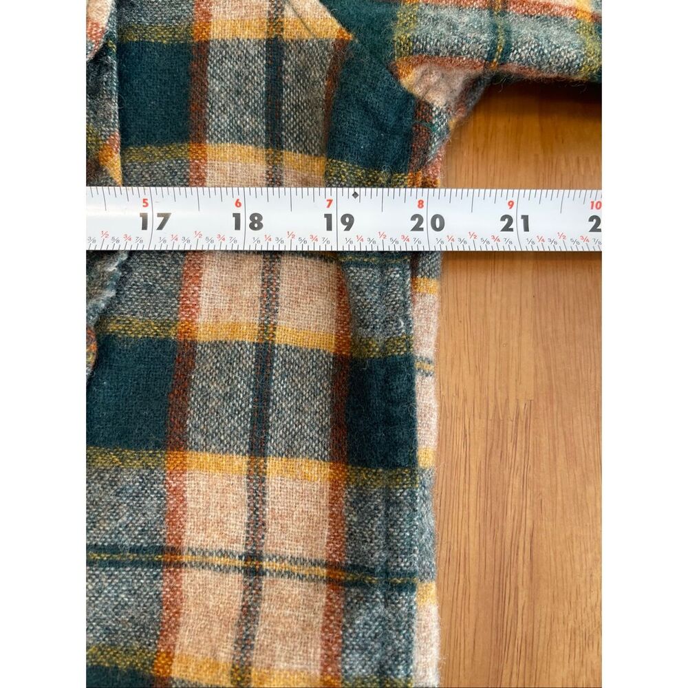 Sierra Madre Briggs Plaid Shirt Long Sleeve Size‎ M From The 1980's VTG Hiking - Picture 8 of 9